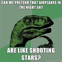 Classic Philosoraptor advice animal meme