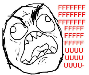 Early Rage Guy FFFFFUUUUUUUU rage comic face